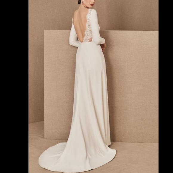 NWT BHLDN Amy Kuschel Redding wedding dress size 2 - Picture 2 of 5